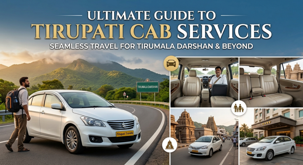 Guide to Tirupati Cab Services for Tirumala darshan and local travel