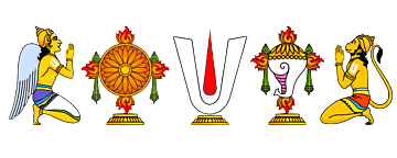 Tirupati temple symbols and religious icons